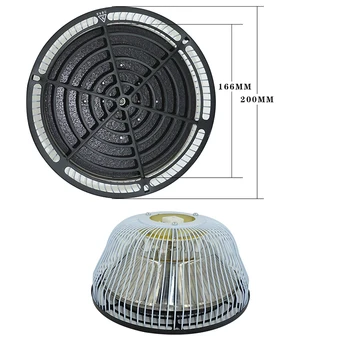 

TDP Replacement Head 7.8" 220V 110V TDP Physiotherapy Mineral Therapy TDP Far Infrared Heat Lamps 200mm Diameter