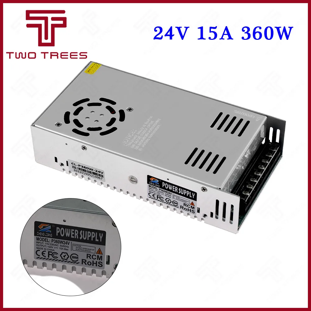 24V 15A 360W Фуэнте-де-rinoceronte conmutación zafiro Pro адаптер impressora светодиодные светильники tira de transformador de luz 12v пункт 3