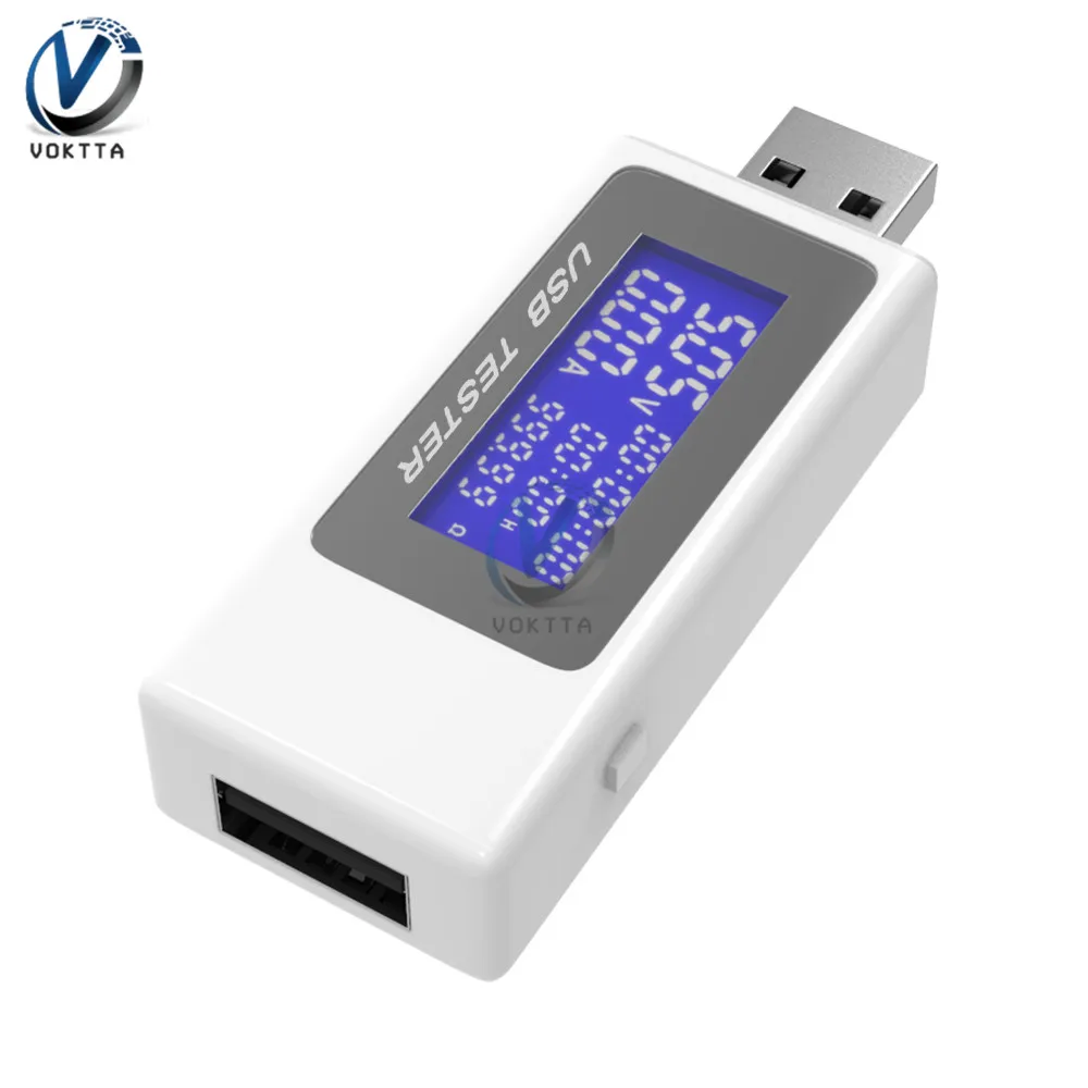 USB тестер Измеритель Напряжения DC 4-30 в амперметр синхронизации ЖК-цифровой дисплей монитор зарядное устройство индикатор USB доктор