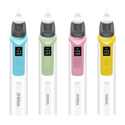 USB Rechargeable Baby Nasal Aspirator Newborn Electric Safety Nose Cleaner Adjustable Suction Silicone Snot Sucker.