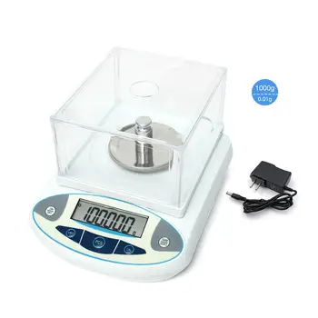 

1000g/0.01g High Precision Scientific Lab Digital Analytical Electronic Balance Laboratory Accuracy Weighs Scales Lab