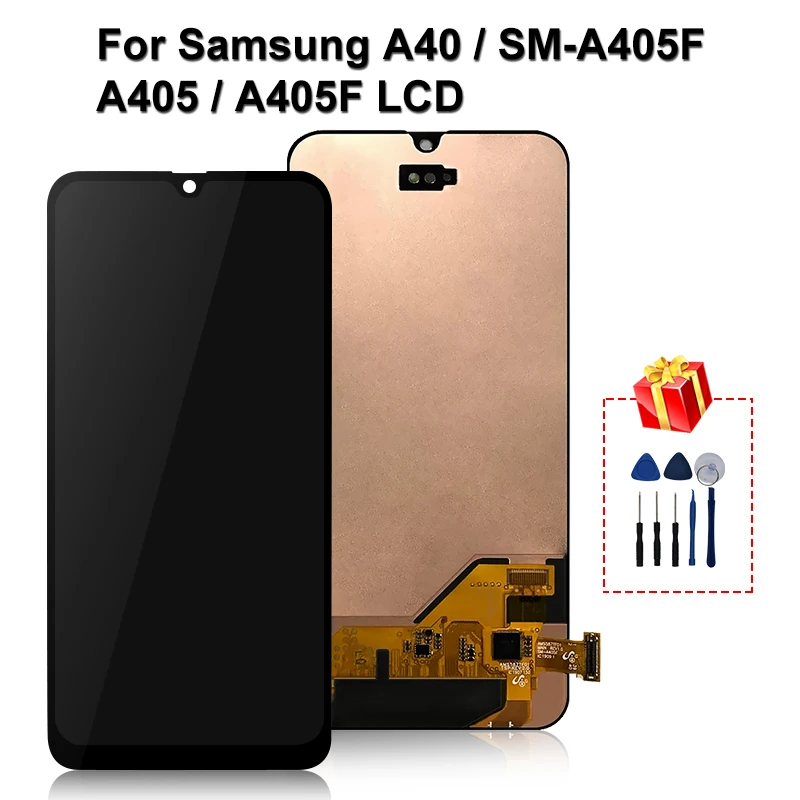 

Original For Samsung Galaxy A40 2019 Display SM-A405F A405 A405F LCD Touch Screen Digitizer Display Replacement Part For A40 LCD