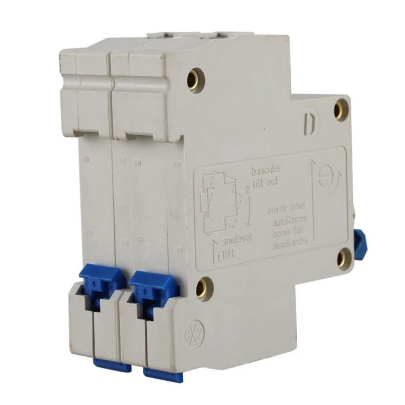DZ47-63 C32 AC 400V 32A 6000A 2 полюса DIN рейку миниатюрный выключатель