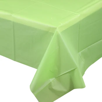 

Customized Design Disposable PE Plaid Rectangular Tablecloths Disposable Plastic Striped Dinning Printed Table Cover