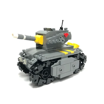 

MOC New Action Slug Tank SUPER 24110 Super Vehicle building blocks Compatible Technical Assembled model Toys Gray figurine gift