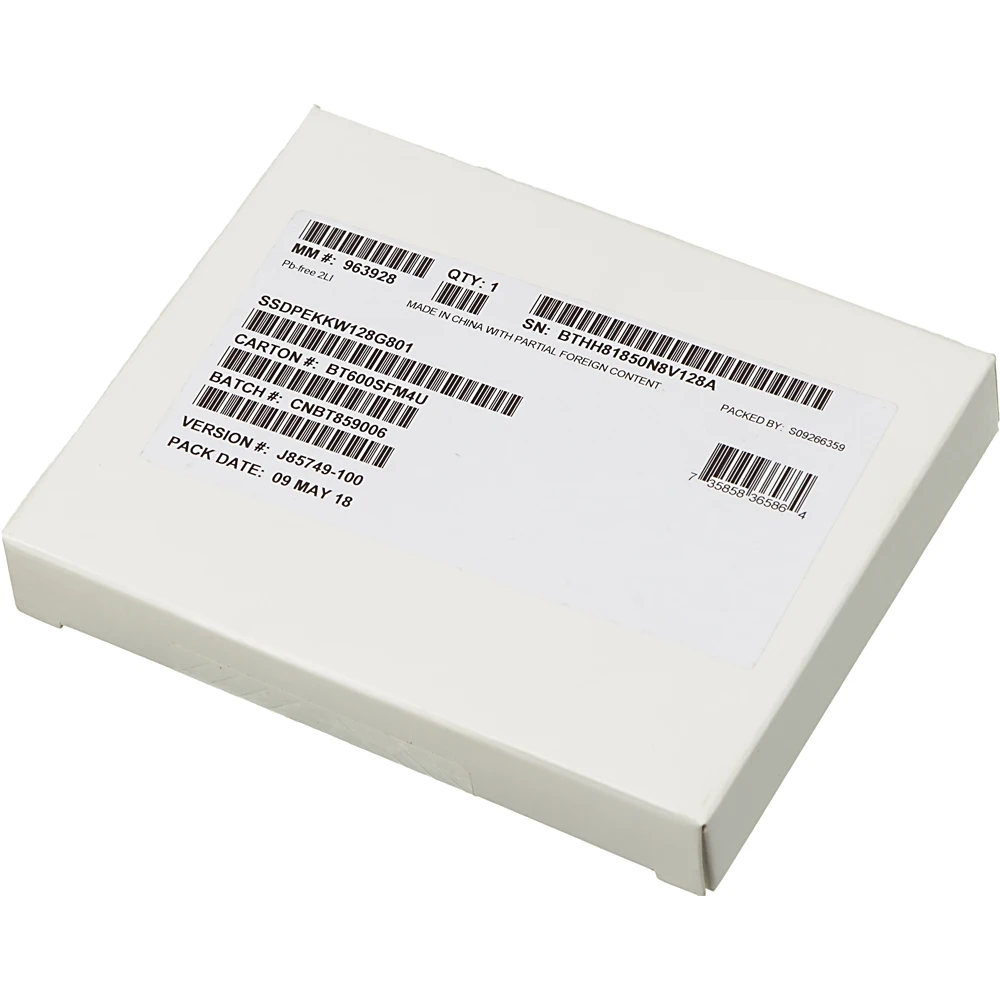 Накопитель SSD Intel Original PCI-E x4 128Gb SSDPEKKW128G801 760p Series M.2 2280