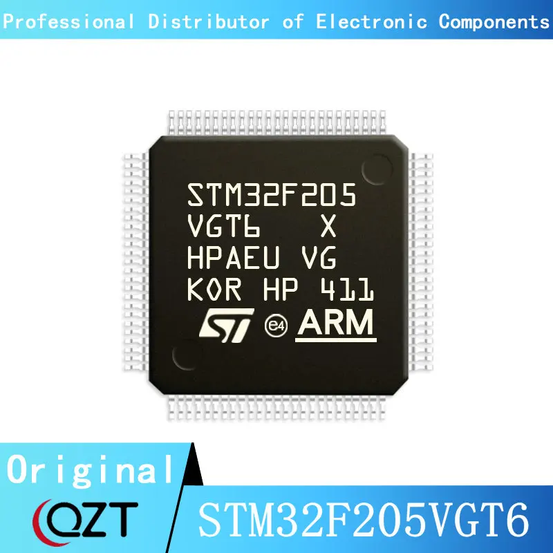 10pcs/lot STM32F205 STM32F205VG STM32F205VGT6 LQFP-100 Microcontroller chip New spot stm32f stm32f205vet6 stm32f205vet stm32f205ve stm32f205v stm32f205 stm32 stm ic mcu chip lqfp 100