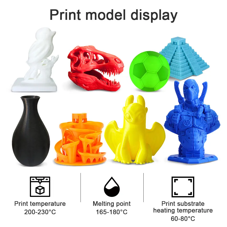 PLA нить для 3D принтера Enotepad 1 75 мм кг/фунта|Материалы 3D-печати| |