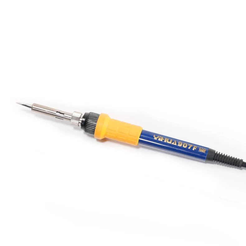 Yihua 907F ручка электрического утюга силиконовый провод на входе сердечник ручка высокой мощности Электрический Железный фитинг для Yihua 853Aaa/1000A/1000B/85