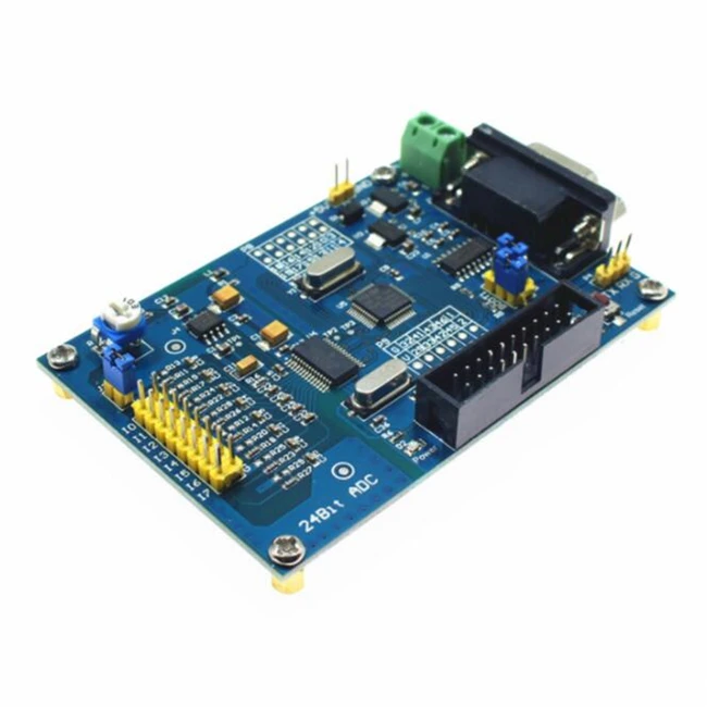 Высокоточный модуль сбора ADS1256+ STM32F103C8T6 Промышленный контроль развитие обучение доска/завод деталя 24-битный АЦП блок питания