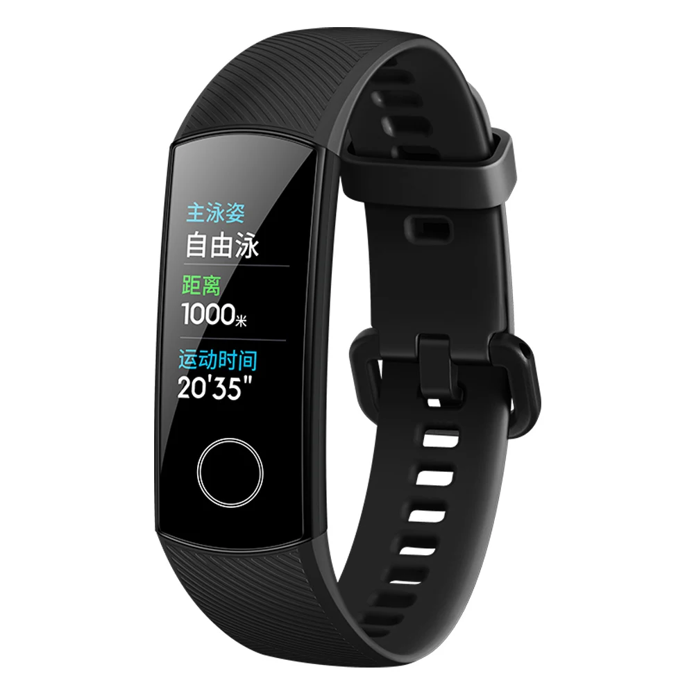 huawei Honor Band 5 мониторинг кислорода в крови в режиме реального времени умные браслеты цветной сенсорный экран фитнес водонепроницаемый браслет