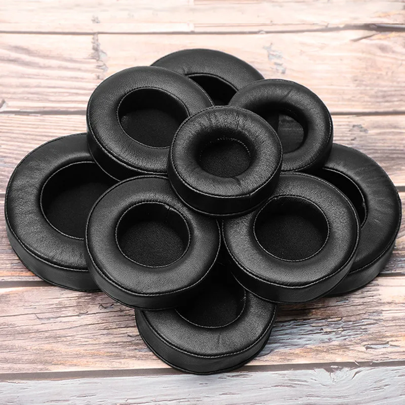General Sheepskin Leather 65mm 70mm 110mm Replacement Memory Foam Earpads for Sony for Audio Technica all Headphones Ear Pads