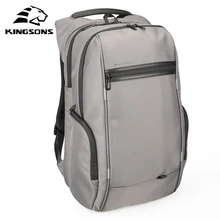 Рюкзак Kingsons со встроенным зарядным устройством USB, анти-кражи рюкзаки Для мужчин Путешествия Водонепроницаемый школьные ранцы Колледж подросток мужского 13/15/17 дюймов рюкзак для ноутбука