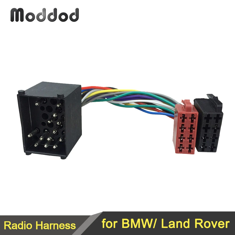Адаптер жгут проводов ISO для BMW 3 5 7 8 серии E46 E39 Land Rover Discovery|harness adaptor|wiring harness adaptoriso