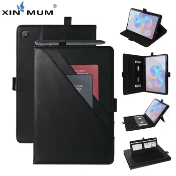 

Wallet Case for Samsung Galaxy Tab S6 Lite SM-P610 SM-P615 10.4 Inch 2020 Multi-function Flip Leather Tablet Protect Cover Funda