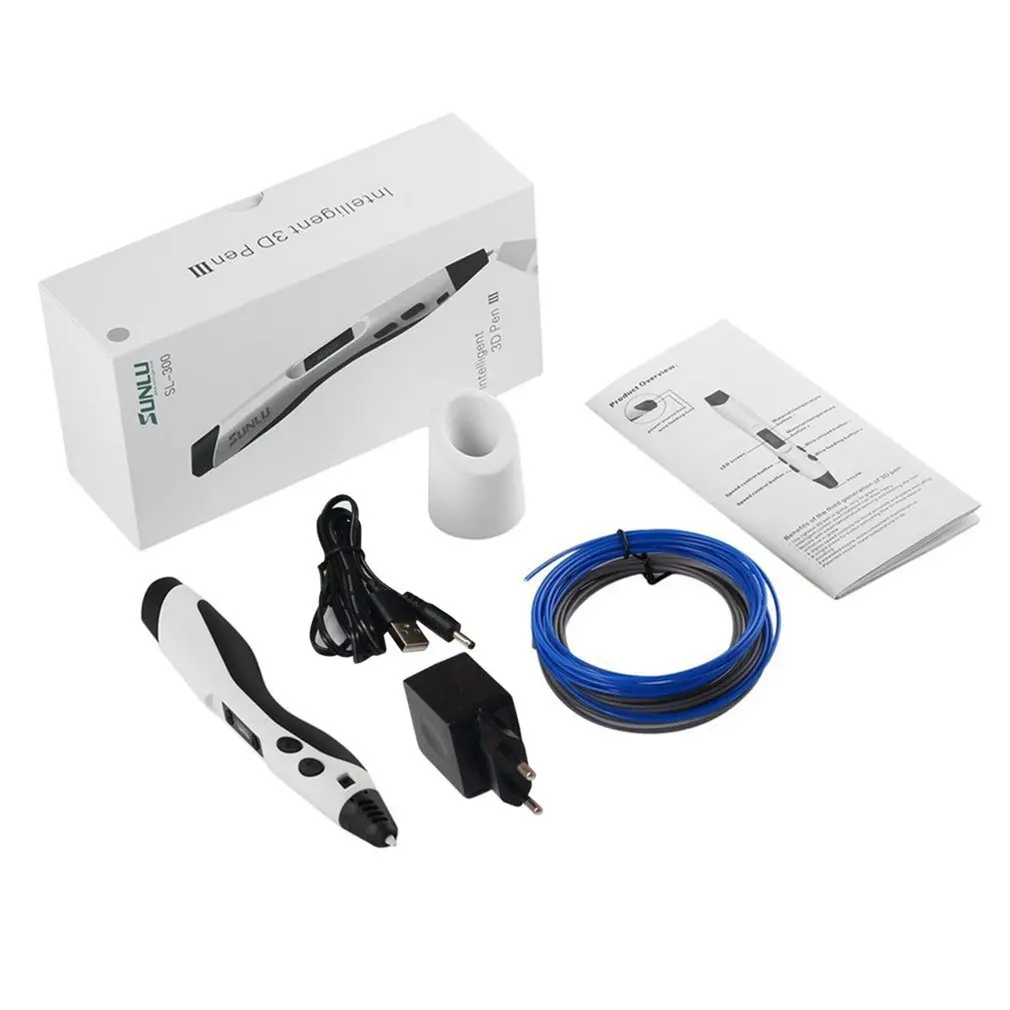 

SL-300 Professional Intelligent 3D Printing Pen with OLED Display Stimulate Children's Imagination and Practical Ability