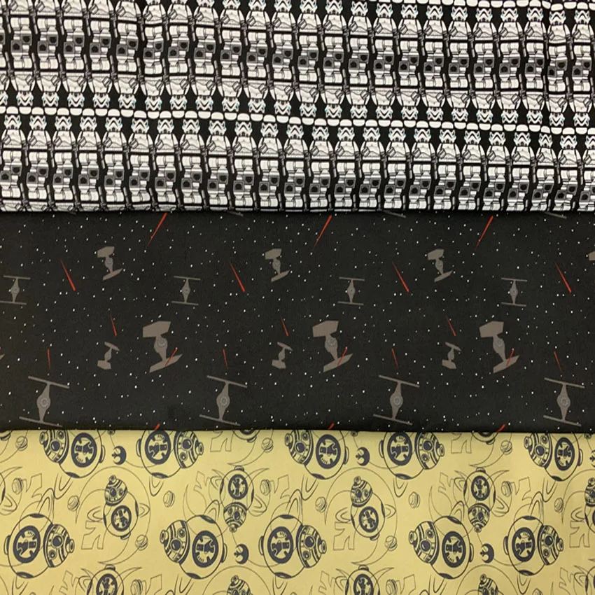 

Star Wars Stormtrooper bb8 Patchwork PVC Acrylic Polyester Composite Waterproof Oxford Fabric Cloth DIY Tablecloth 145cm*91cm