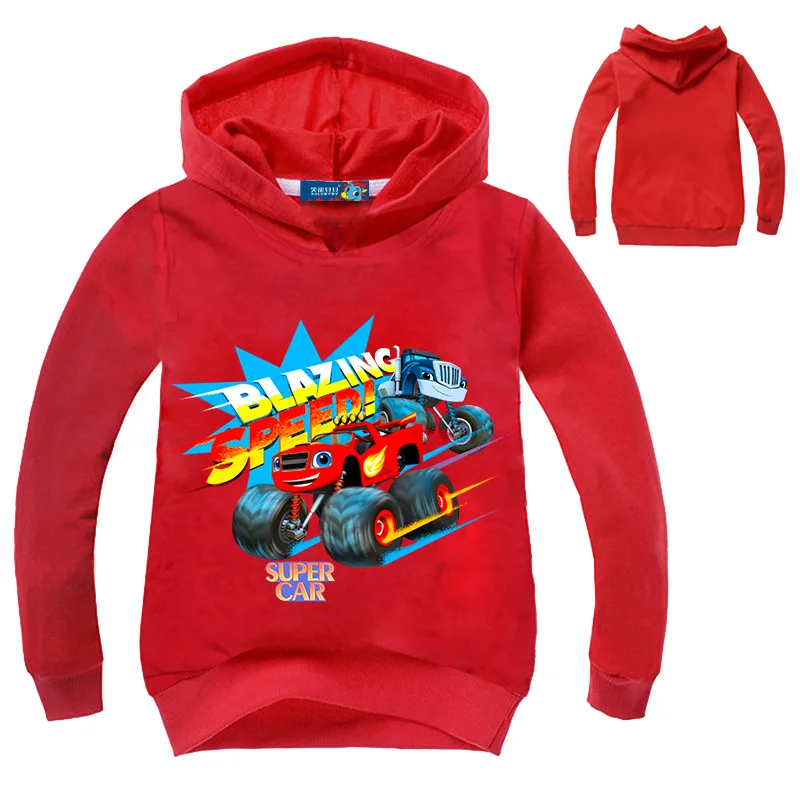 Детская одежда с героями мультфильмов «сверкающая скорость» толстовки с капюшоном для мальчиков свитер для девочек, футболки спортивная одежда высокого качества, костюм для детей