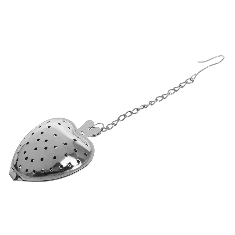 

Promotion! Heart shaped spoon Infuser tea strainer.