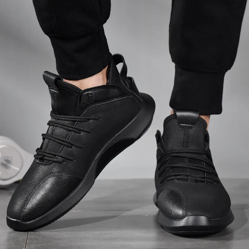 

Shoes men's tide shoes plus velvet warm cotton shoes men's Korean version of the trend of wild casual running travel sports men'