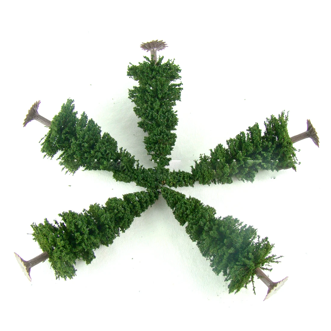  10Pcs 7/9/12/15cm Artificial Cedar Tree Model DIY Train Railroad Architecture Sand Table Tree Model