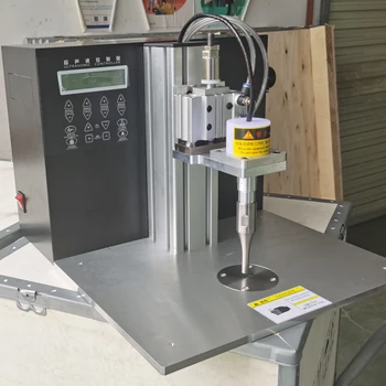 

ultrasonic sewing machine for face cover non-woven fabric ultrasonic automatic welding machine