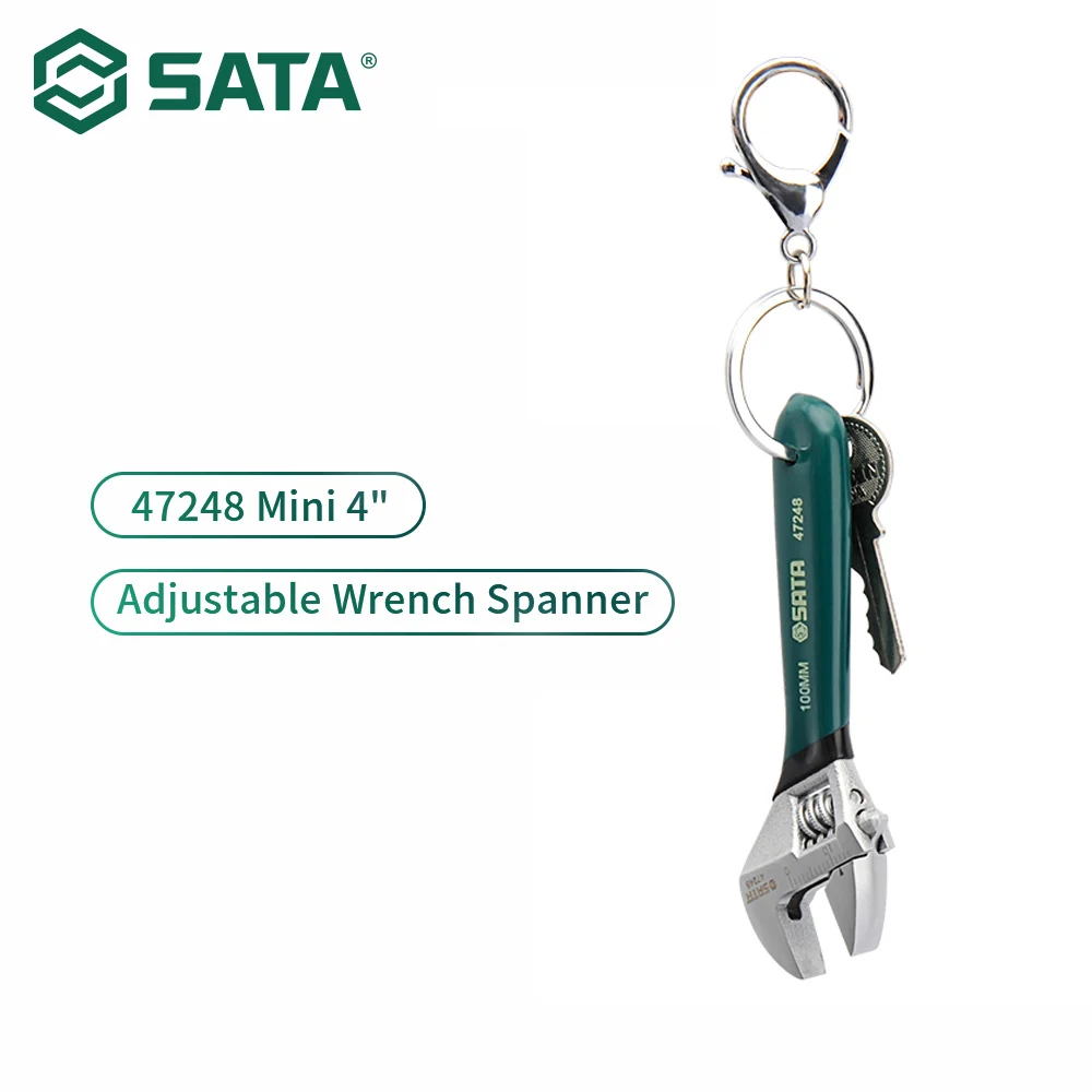 Регулируемый гаечный ключ SATA 4 дюйма с Мягкой рукояткой инструменты для