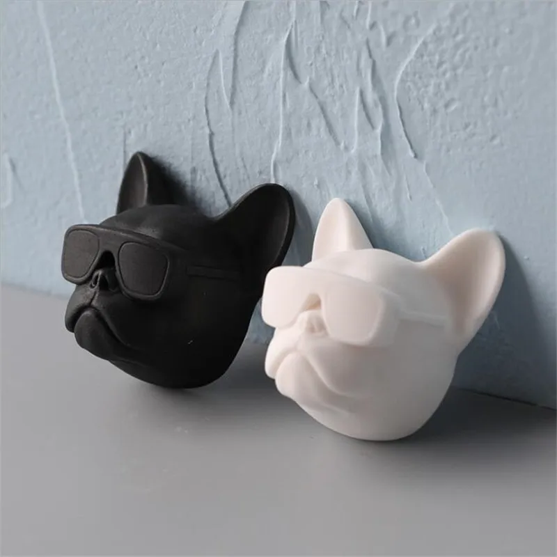 Silicone Mold Glasses Dog Plaster Aromatherapy Mold DIY Candle Soap Fondant Chocolate Baking Car Decoration Kitchen Tools A silicone mold,baking mold,soap molds