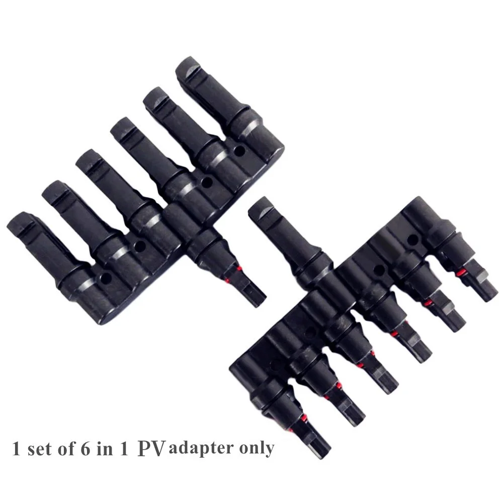Solar Panel Adapter 2 in 1/3 in1/4 in1/5 in1/6 in1 Connector Cable Splitter Male and female adapter for Parallel Connecting