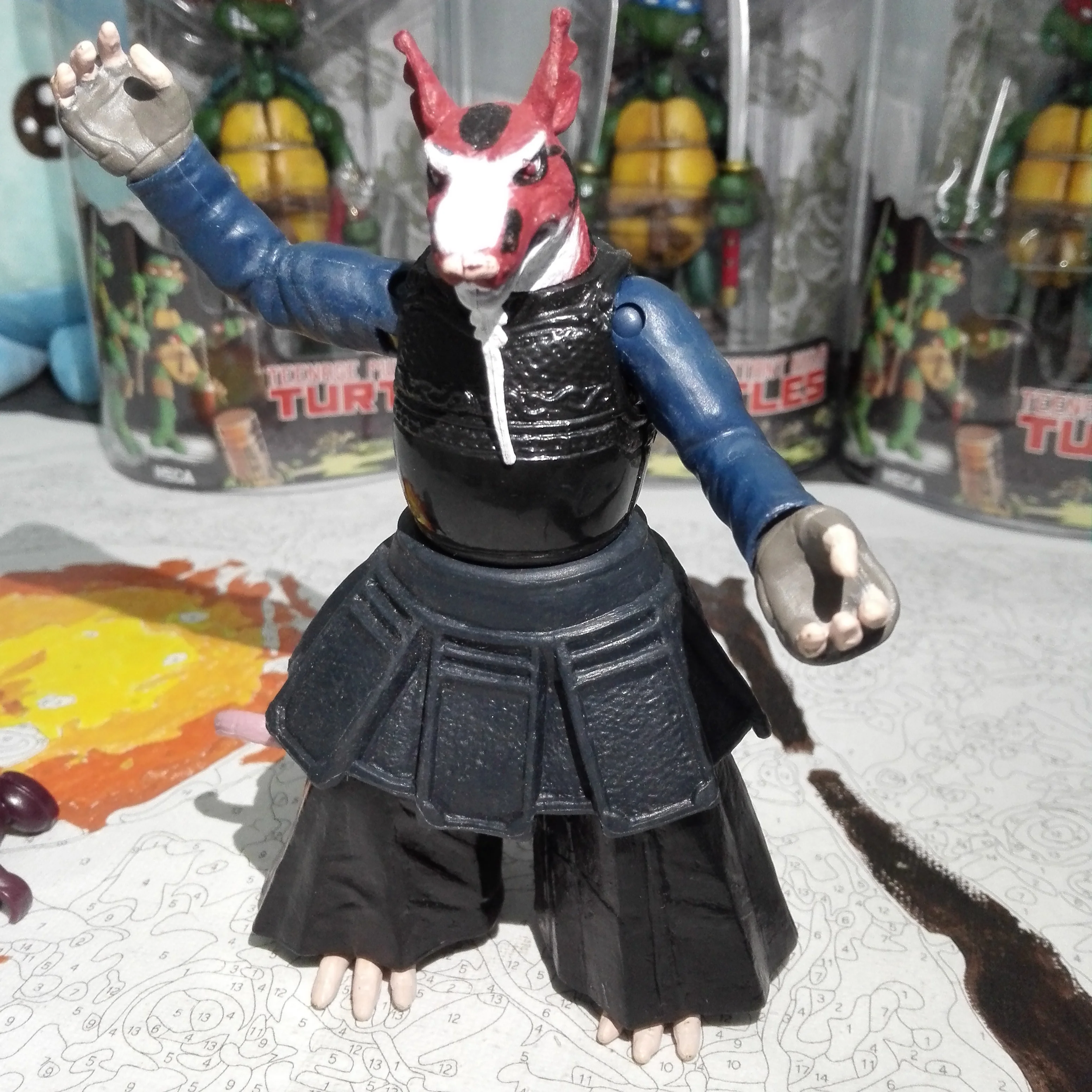 01 мастер Сплинтер Черепашки ниндзя игрушки Америка действия с изображением