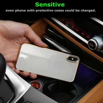 

1 Piece Wireless Charging Front Center Armrest Car Storage For BMW 3 Series