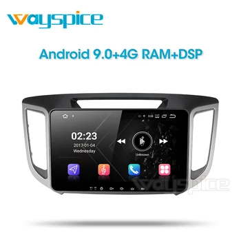 

4G RAM car navigation dvd player 1024*600 For HYUNDAI IX25 CRETA gps stereo car multimedia player dvd android 9.0 PX6