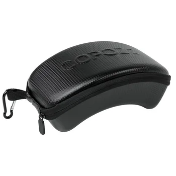 

Hard With Hook Lightweight Shockproof Solid Eyewear Winter Sports Ski Glasses Case Snowboard Protection PU Leather Carrying