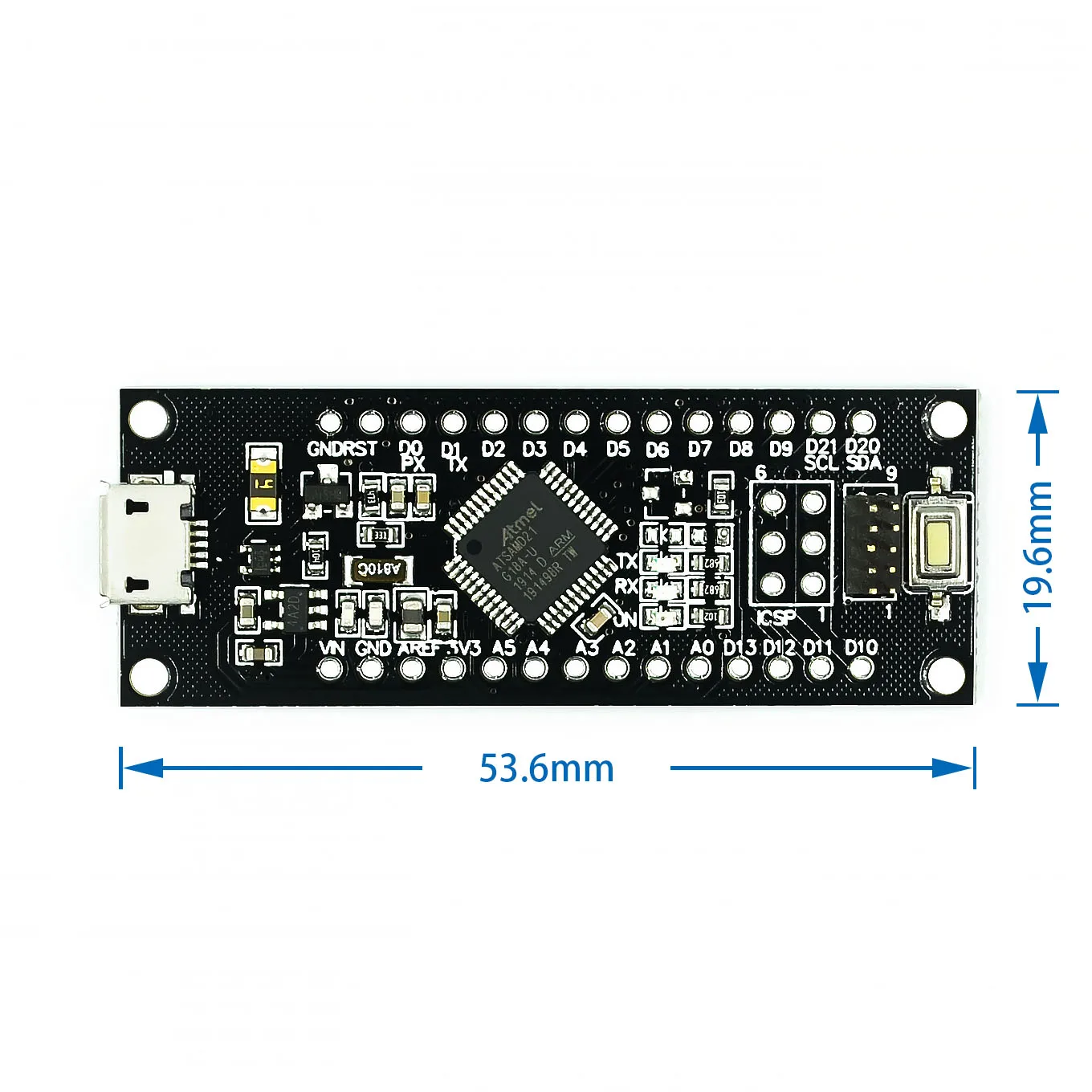 Для WeMos D1 SAMD21 M0 мини USB для подключения ARM Cortex M0 32-битный расширение нулевой UNO Diy электронный модуль R3