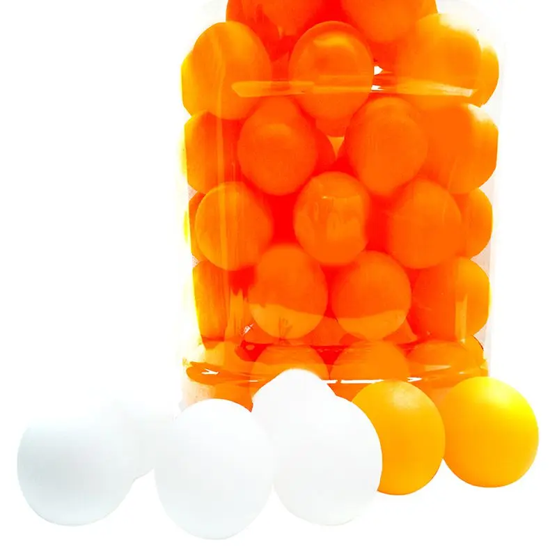 60 шт./компл. 40 мм Профессиональный шарики для пинг-понга легкий устойчивые к коррозии прочный влагонепроницаемый ПВХ, для тренировок пелота для пинг-понга