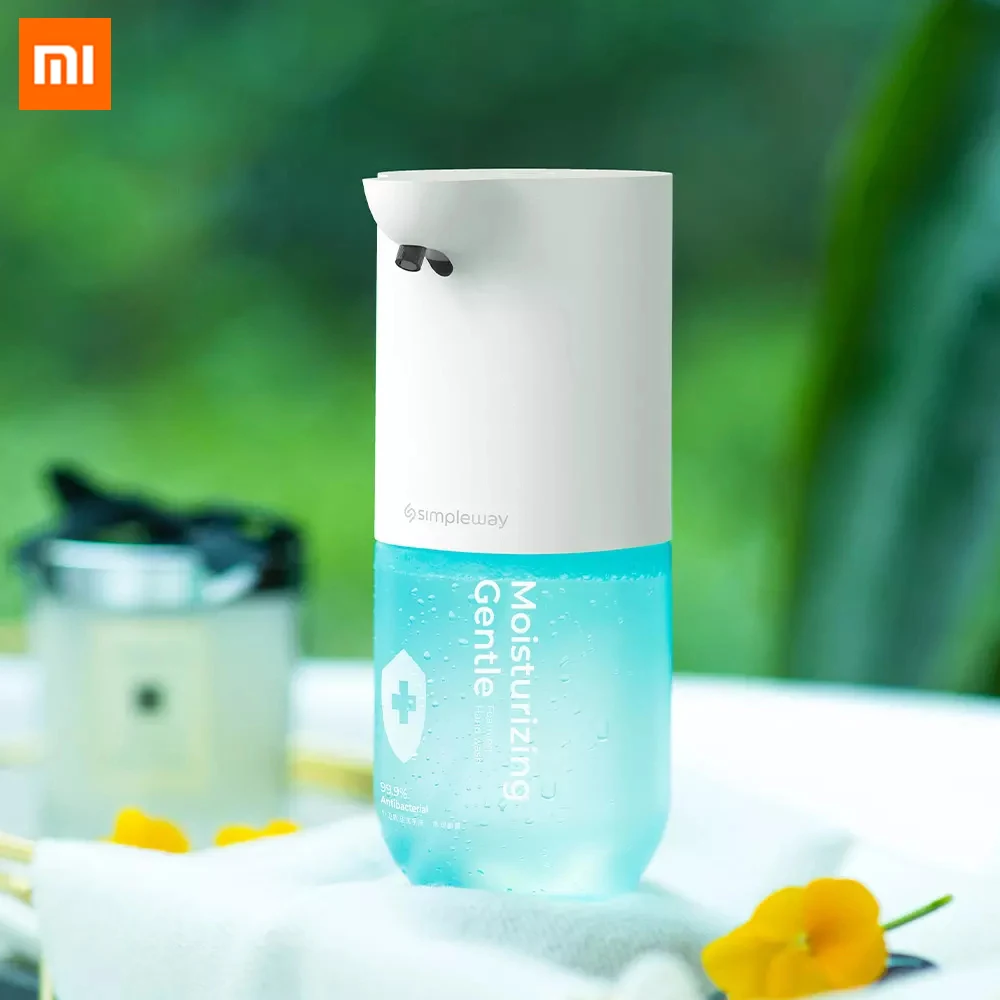 Автоматический индукционный дозатор мыла Xiaomi Mijia Simpleway, 300 мл, ручная мойка, быстрое впитывание, защита от бактерий для домашнего использования|Смарт-гаджеты| | АлиЭкспресс