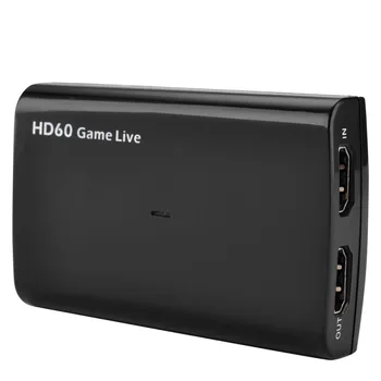 

HDMI Video Capture Card USB 3.0 Mic,HD 1080P 60fps Game Video Recorder for PS3 PS4 Xbox TV BOX Twitch OBS Youtube Live Streaming