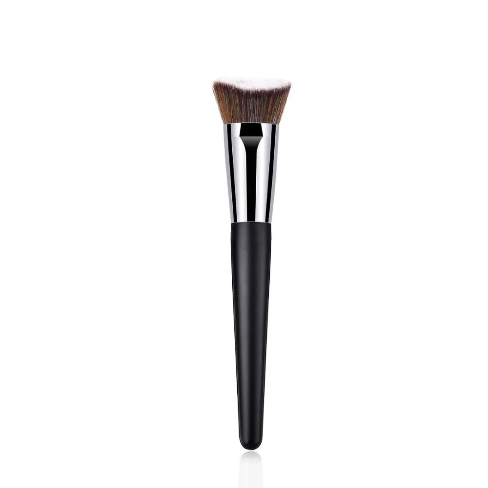 Single Cosmetic Brush Half Crescent Mixed Hair Mask Brush Cosmetic Tool GUJHUI - Handle Color: T-01-464