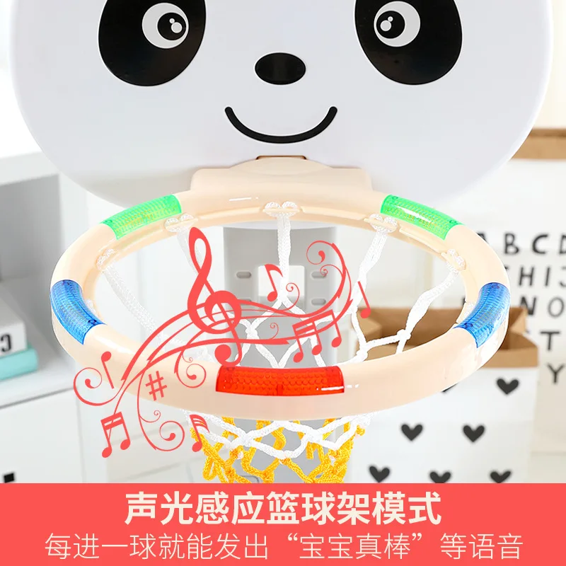 

[Optimal Squeak] Wechat Business Red Panda CHILDREN'S Basketball Stand Shooting Frame Basket Household Indoor Baby Boy Toy