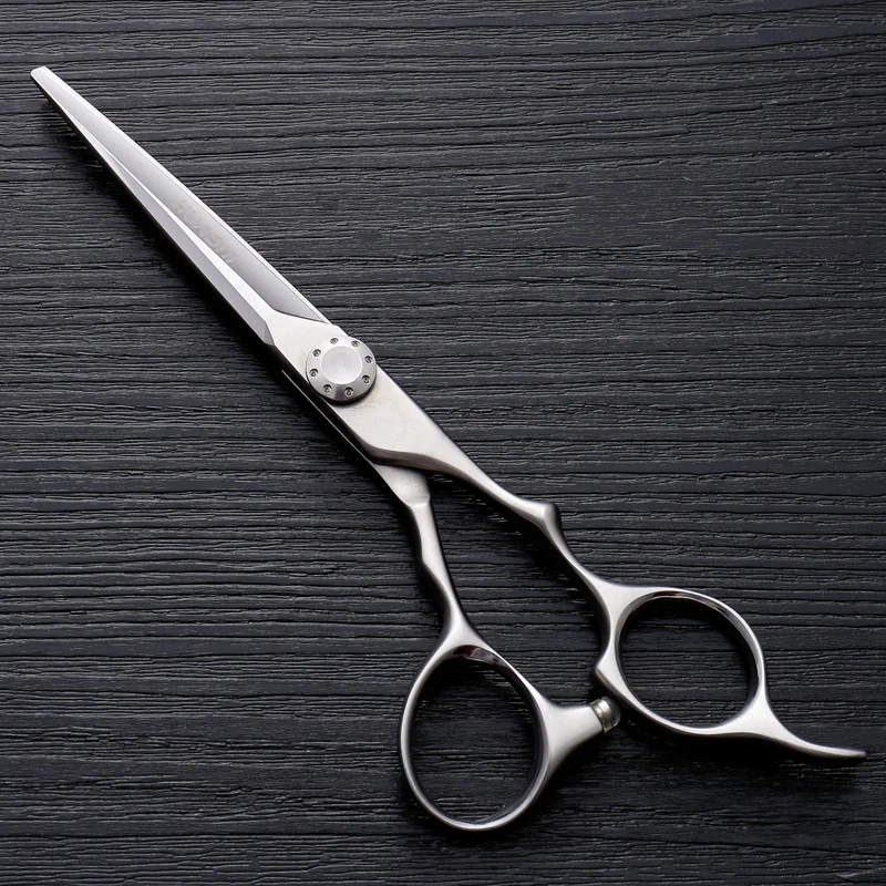 6 Inch Dumb Light Sword Type Flat Shear Straight Head Fine Polished Stainless Steel Professional Hairdresser 1 6 Inch Dumb Light Sword Type Flat Shear Straight Head Fine Polished Stainless Steel Professional Hairdresser 4