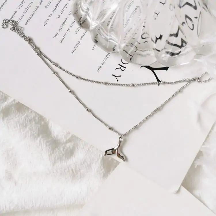 Женские богемные ножные браслеты в виде рыбьего хвоста этническом стиле