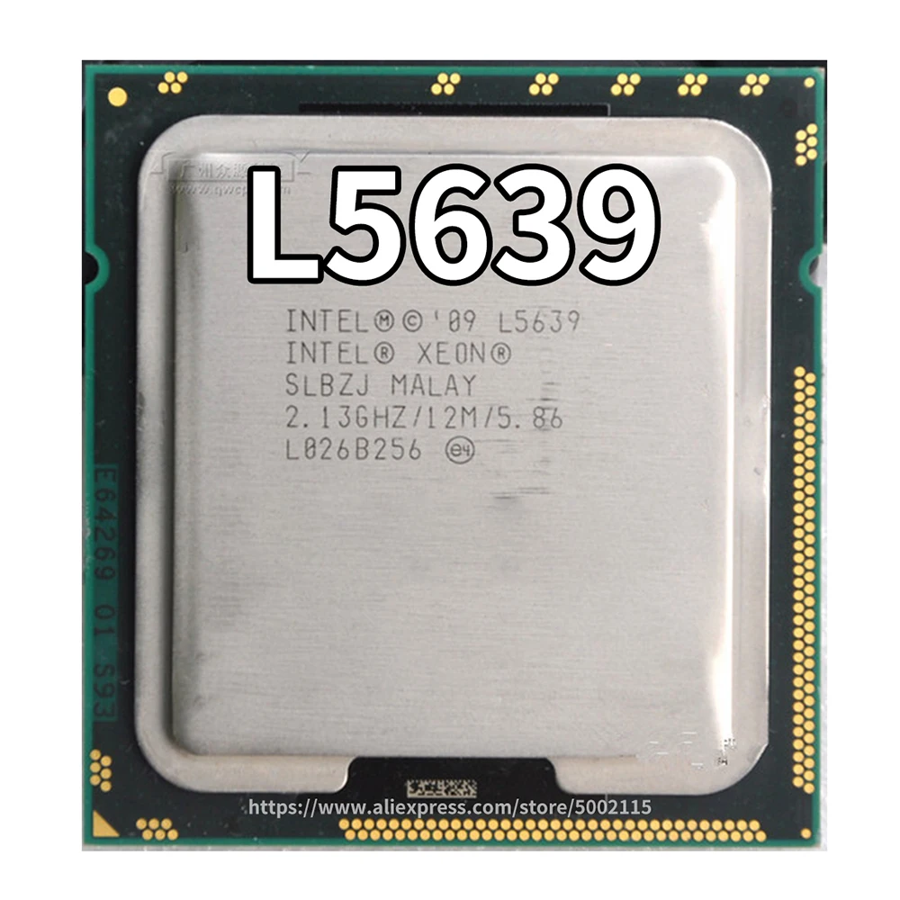 Intel-Xeon series cpu X5670, X5570, X5650, X5572, X5575, X5680 для материнской платы компьютера LGA 1366