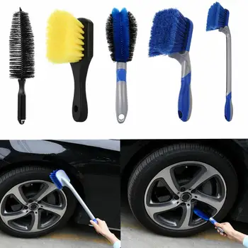 

2020 Car Wheel Rim Hub Brushes PVC Cleaning Brush Vehicle Wheel Cleaner Exhaust Pipe Cleaning Auto Maintenance Tools