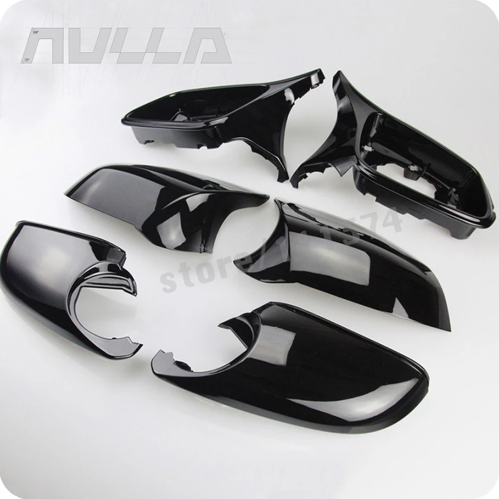 Зеркальная КРЫШКА ДЛЯ BMW 1 2 3 4 серии GT F20 F21 F22 F23 F30 F31 F32 F33 F34 F35 E84 6 шт./компл. M3 M4 Look
