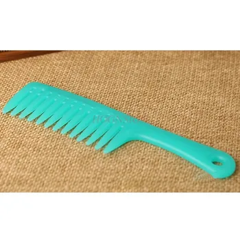 

wide tooth comb Comb Home Folding High Quality Wide Toothed Plastic Hairdressing Tools Large Roll Long Wet Hair Big Tooth Combs