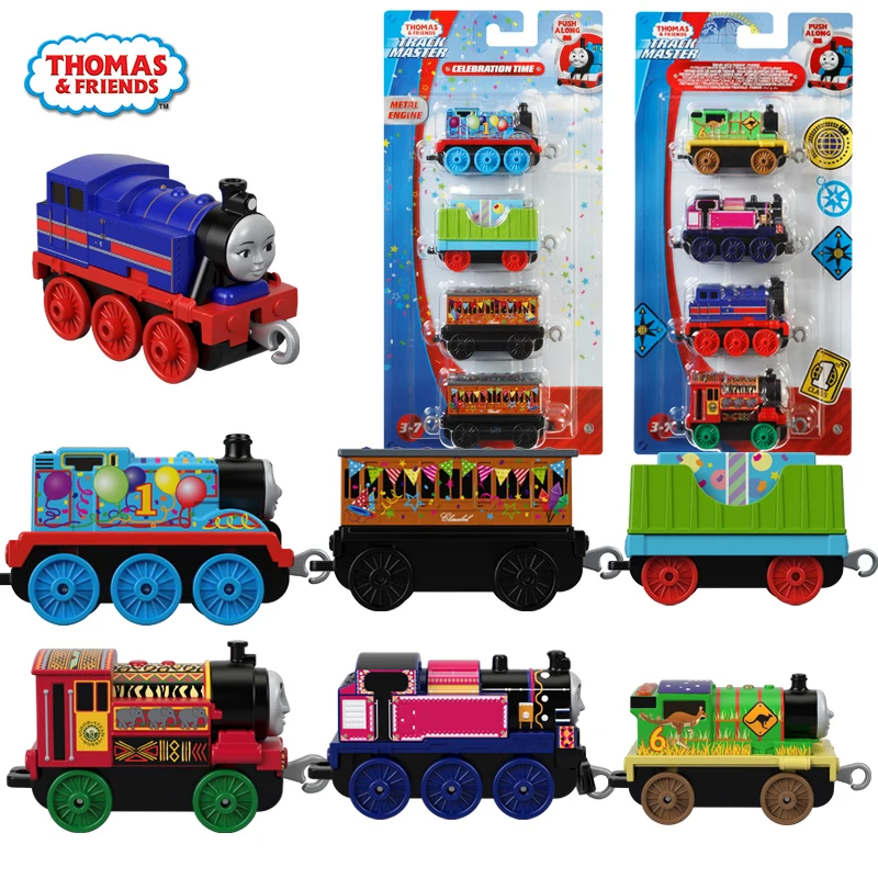Игрушечный поезд Thomas and Friend оригинальный 1:43 из сплава модель автомобиля детские