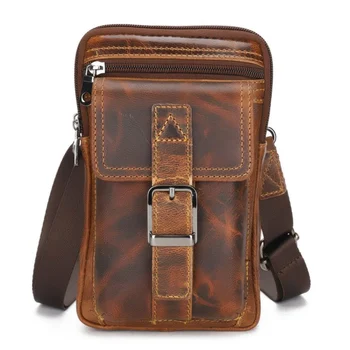 

2020 First Layer Cowhide Men's Crossbody Bag