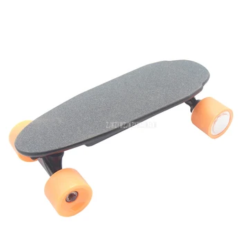 

Small Four Wheel Electric Remote Control Mini Fish Design Skateboard 10km Child Scooter Skate Board For Children Birthday Gift