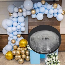 Пластиковая полоска для воздушных шаров Арка зажимы для воздушных шаров Аксессуары Держатель счастливый воздушный шар для вечеринки на день рождения арочный комплект Свадебная вечеринка Декор Рождество