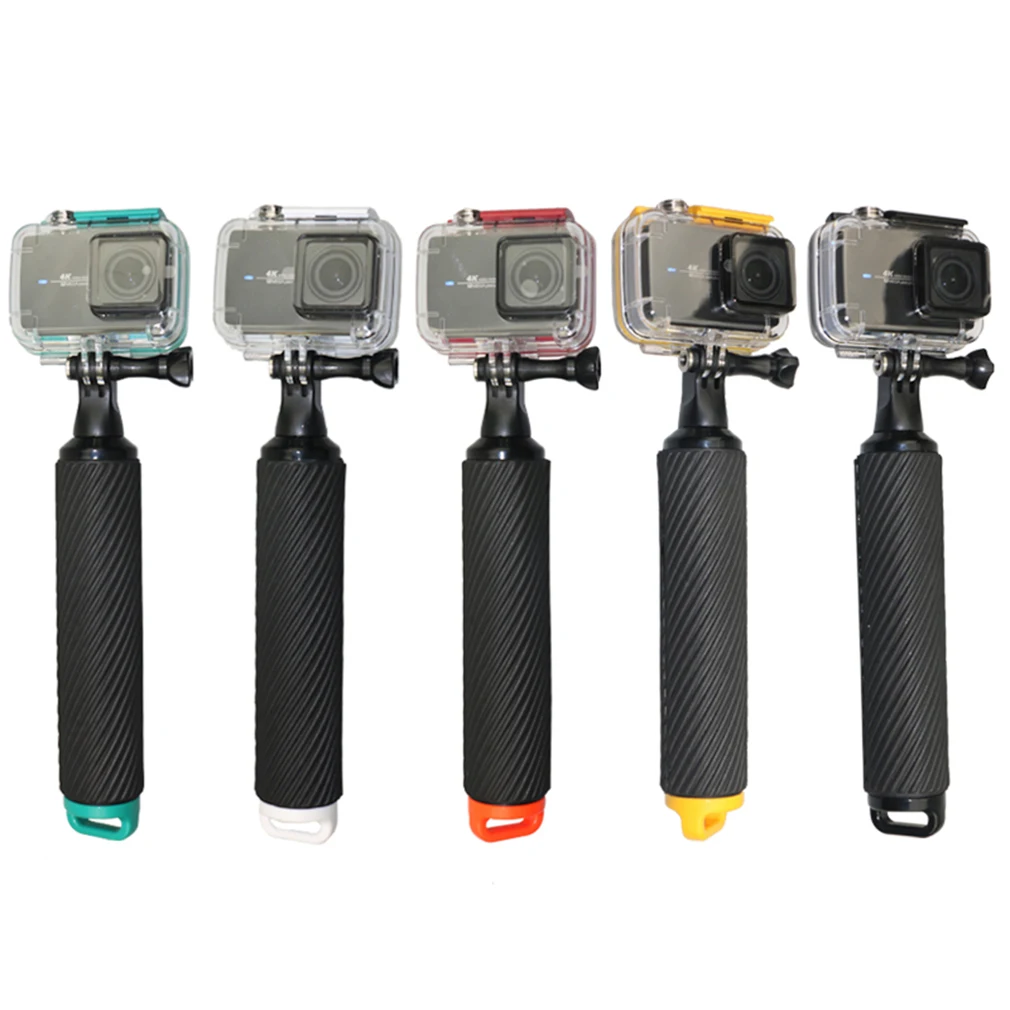 Removable Floating Grip Selfie Rod Buoyancy Action Sports Camera Handle Mount Stick For GoPro Hero/XiaoMi Yi